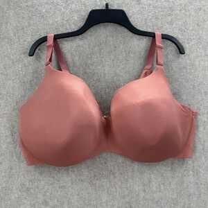 Cacique Balconette Bra Womens 44G Rose Terracotta Lightly Lined Underwire